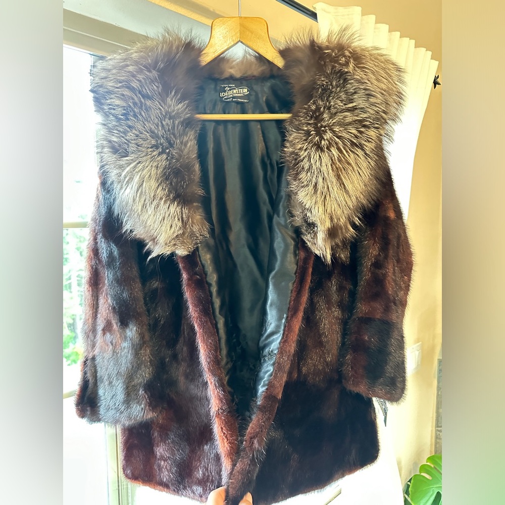 Vintage Custom Fur Jacket